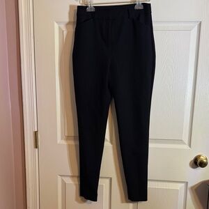 Express Editor Skinny High Rise Black Slim Fit pants size 2 R